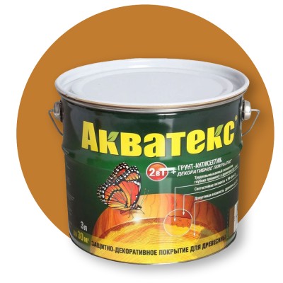 Акватекс Дуб — Декоративная пропитка на алкидной основе Акватекс Дуб — Декоративная пропитка на алкидной основе