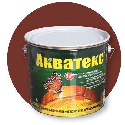 Акватекс Махагон — Декоративная пропитка на алкидной основе Акватекс Махагон — Декоративная пропитка на алкидной основе