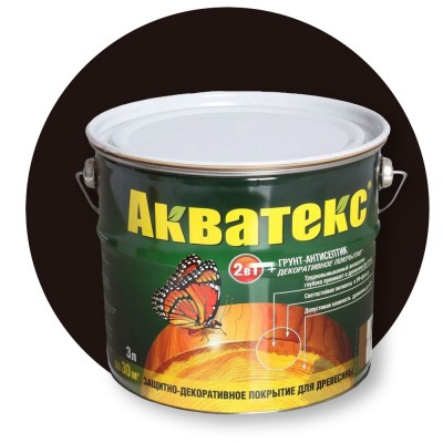 Акватекс Палисандр — Декоративная пропитка на алкидной основе Акватекс Палисандр — Декоративная пропитка на алкидной основе