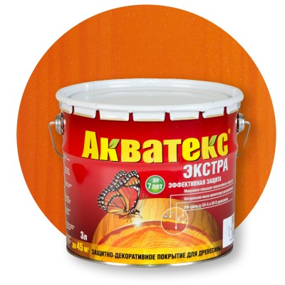Акватекс Экстра Орегон — Пропитка с воском и натуральным маслом Акватекс Экстра Орегон — Пропитка с воском и натуральным маслом