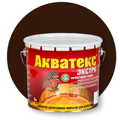 Акватекс Экстра Орех — Пропитка с воском и натуральным маслом Акватекс Экстра Орех — Пропитка с воском и натуральным маслом