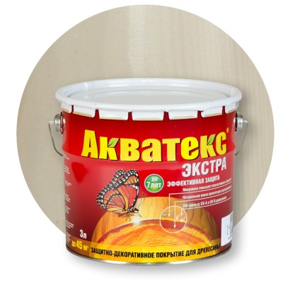 Акватекс Экстра Ваниль — Пропитка с воском и натуральным маслом Акватекс Экстра Ваниль — Пропитка с воском и натуральным маслом