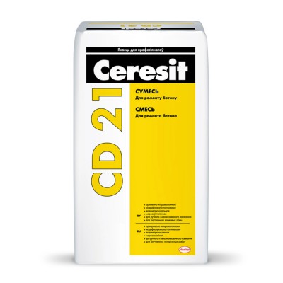 Ceresit CD 21 — Смесь для ремонта бетона