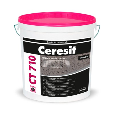 Ceresit CT 710 VISAGE — Штукатурка с фактурой «гранит»