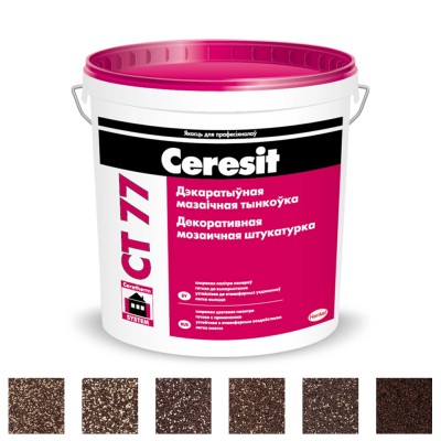 Ceresit CT 77 CHILE — Декоративная мозаичная штукатурка