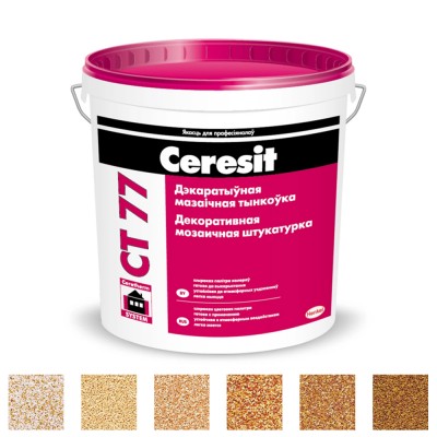 Ceresit CT 77 PERSIA — Декоративная мозаичная штукатурка