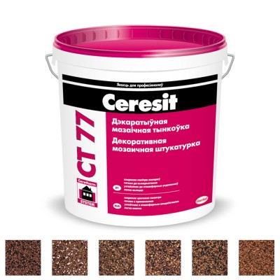 Ceresit CT 77 PERU — Декоративная мозаичная штукатурка