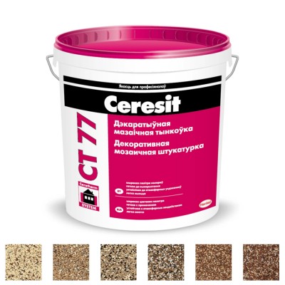Ceresit CT 77 SIERRA — Декоративная мозаичная штукатурка