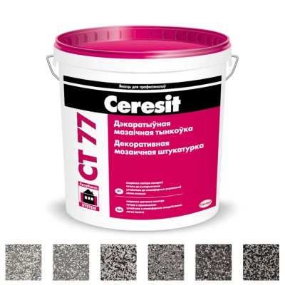 Ceresit CT 77 TIBET — Декоративная мозаичная штукатурка