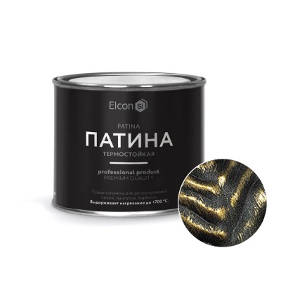Термостойкая патина Elcon Patina — Золото