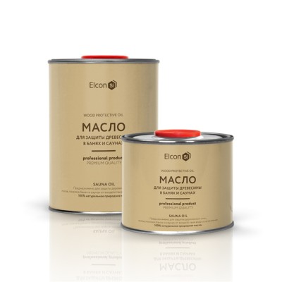 Масло для защиты древесины Elcon Sauna Oil Масло для защиты древесины Elcon Sauna Oil