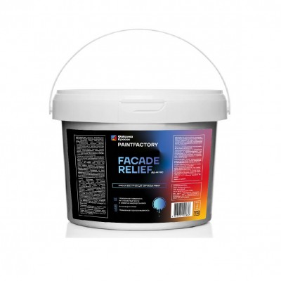 PaintFactory FAСADE RELIEF (ВД-АК-102) — Фасадная краска для наружных работ