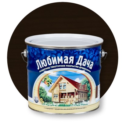 Любимая дача Палисандр — Декоративная пропитка для дерева Любимая дача Палисандр — Декоративная пропитка для дерева