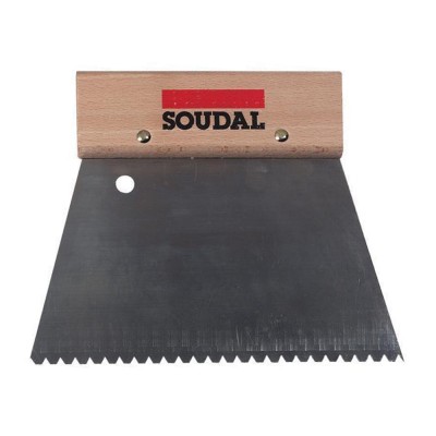 Шпатель для нанесения клея SOUDAL Trowel B-3