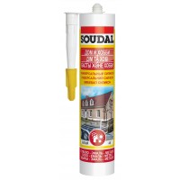 Силикон универсальный SOUDAL ДОМ ХОББИ белый 280 мл