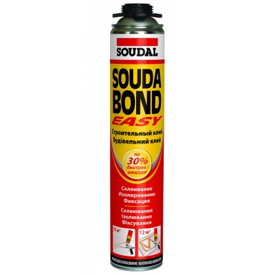 Клей полиуретановый пистолетный SOUDAL SOUDABOND Easy 750 мл