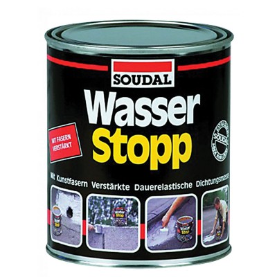 Мастика гидроизоляционная кровельная SOUDAL Wasserstop