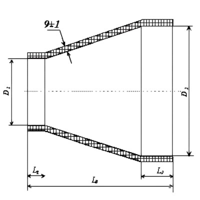 Манжета герметизирующая резиновая конусная тип ПМТД