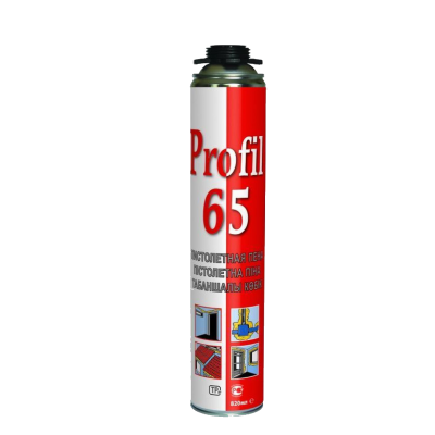 Монтажная пена пистолетная SOUDAL Profil 65 820 мл