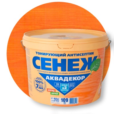 Сенеж Аквадекор (x2) Тонирующий антисептик 106 Орегон Сенеж Аквадекор (x2) Тонирующий антисептик 106 Орегон