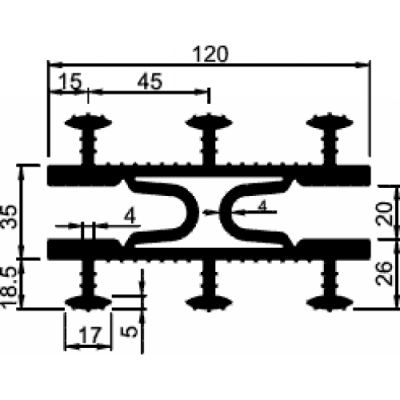 Гидрошпонка ПВХ-П ТАРАКАН